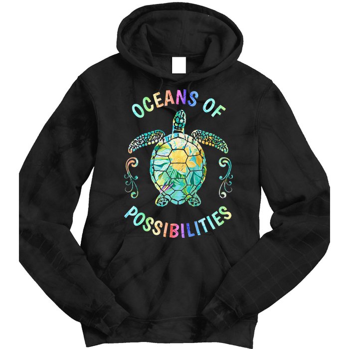 Oceans of Possibilities Summer Reading 2022 Librarian Whale Tie Dye Hoodie
