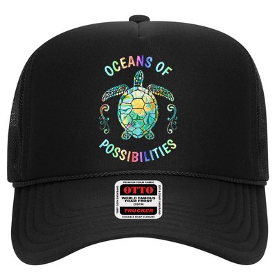 Oceans of Possibilities Summer Reading 2022 Librarian Whale Trucker Hat