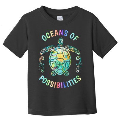 Oceans of Possibilities Summer Reading 2022 Librarian Whale Toddler T-Shirt