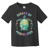 Oceans of Possibilities Summer Reading 2022 Librarian Whale Toddler T-Shirt