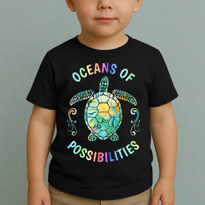 Oceans of Possibilities Summer Reading 2022 Librarian Whale Toddler T-Shirt