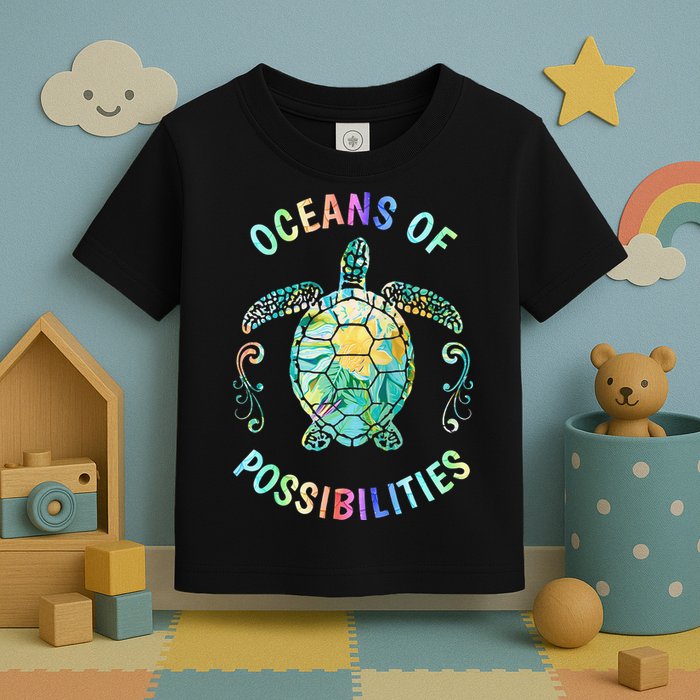 Oceans of Possibilities Summer Reading 2022 Librarian Whale Toddler T-Shirt