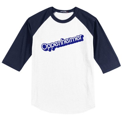 Oppenheimer Baseball Sleeve Shirt