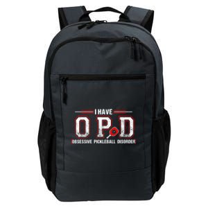 Opd Obsessive Pickleball Disorder Funny Dink Pickleball Gift Daily Commute Backpack