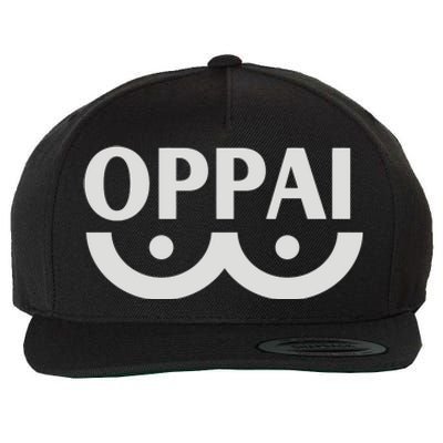 Oppai Wool Snapback Cap