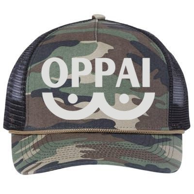 Oppai Retro Rope Trucker Hat Cap