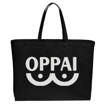 Oppai Cotton Canvas Jumbo Tote