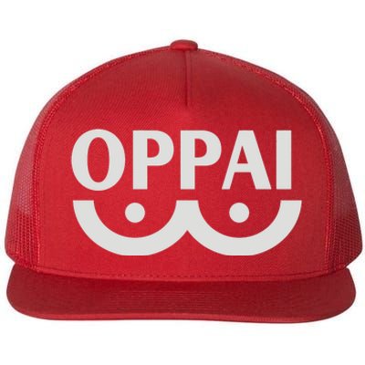 Oppai Flat Bill Trucker Hat