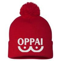 Oppai Pom Pom 12in Knit Beanie