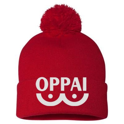 Oppai Pom Pom 12in Knit Beanie