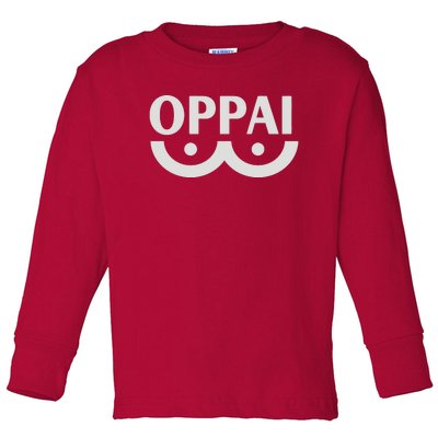 Oppai Toddler Long Sleeve Shirt