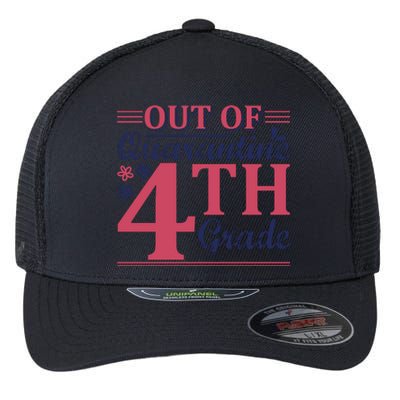 Out Of Quarantine 4th Grade Flexfit Unipanel Trucker Cap