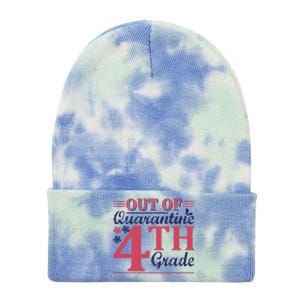 Out Of Quarantine 4th Grade Tie Dye 12in Knit Beanie