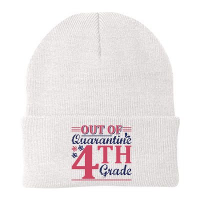 Out Of Quarantine 4th Grade Knit Cap Winter Beanie