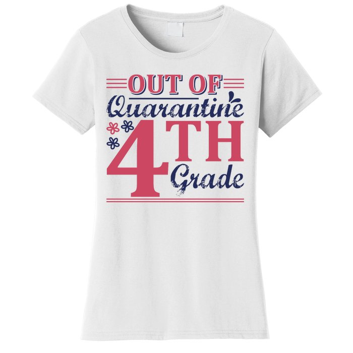 Out Of Quarantine 4th Grade Women's T-Shirt