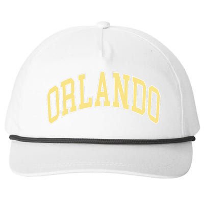 Orlando Snapback Five-Panel Rope Hat