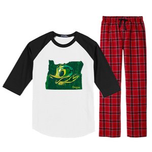 Oregon Raglan Sleeve Pajama Set