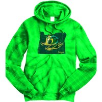 Oregon Tie Dye Hoodie