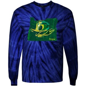 Oregon Tie-Dye Long Sleeve Shirt