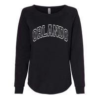 Orlando Womens California Wash Sweatshirt