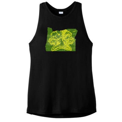 Oregon Ladies PosiCharge Tri-Blend Wicking Tank