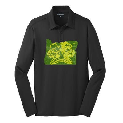 Oregon Silk Touch Performance Long Sleeve Polo