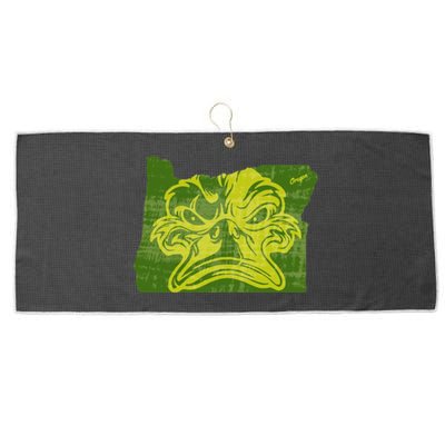 Oregon Large Microfiber Waffle Golf Towel