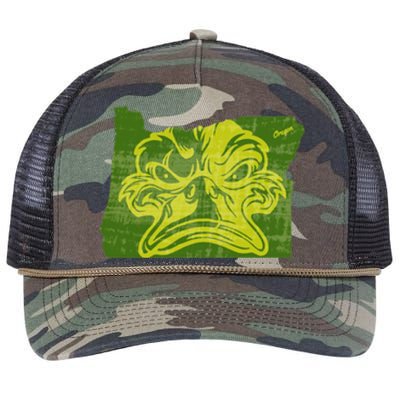 Oregon Retro Rope Trucker Hat Cap