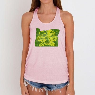 Oregon Women's Knotted Racerback Tank