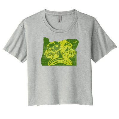 Oregon Women's Crop Top Tee