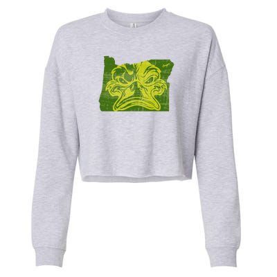 Oregon Cropped Pullover Crew