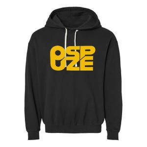 Ospuze Garment-Dyed Fleece Hoodie