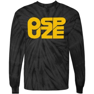 Ospuze Tie-Dye Long Sleeve Shirt