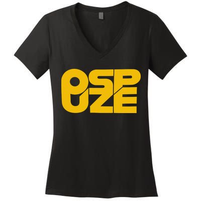Ospuze Women's V-Neck T-Shirt
