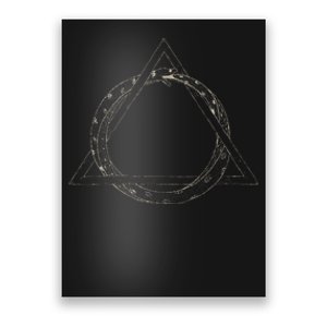 Ouroboros Occult Sacred Geometry Egyptian Alchemy Symbol Poster