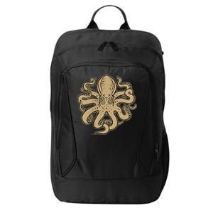 Octopus, Old School Sailor Tattoo Clipper Ship And Swallows Xmas City Backpack