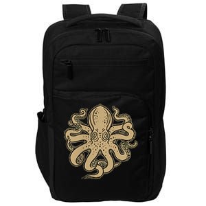 Octopus, Old School Sailor Tattoo Clipper Ship And Swallows Xmas Impact Tech Backpack