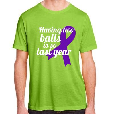 Orchidectomy Operation Survivor Funny Testicular Cancer Cool Gift Adult ChromaSoft Performance T-Shirt