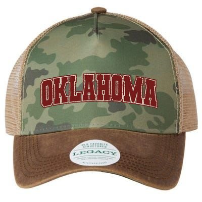 Oklahoma Ok State Varsity Style Faded Design Legacy Tie Dye Trucker Hat