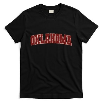 Oklahoma Ok State Varsity Style Faded Design T-Shirt