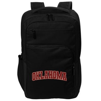 Oklahoma Ok State Varsity Style Faded Design Impact Tech Backpack