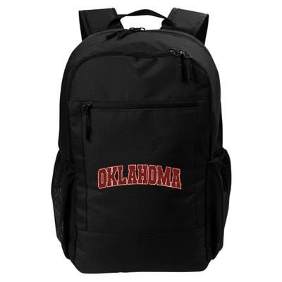 Oklahoma Ok State Varsity Style Faded Design Backpack