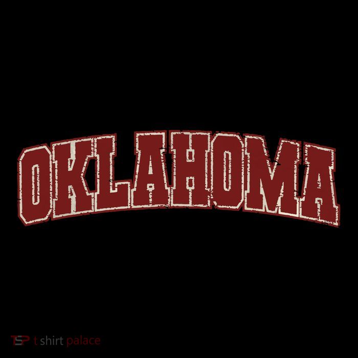 Oklahoma Ok State Varsity Style Faded Design Magnet