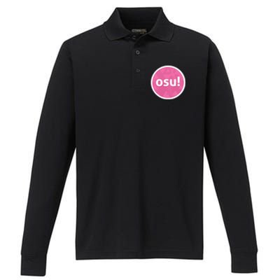 Osu! Performance Long Sleeve Polo