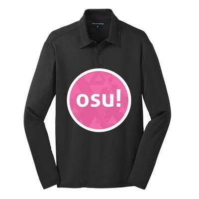 Osu! Silk Touch Performance Long Sleeve Polo