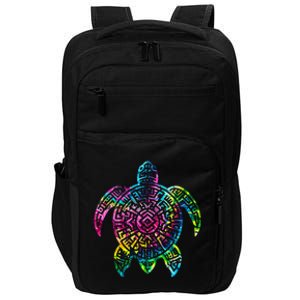 Ocean Odyssey Tie Dye Tribal Tides Sea Turtle Impact Tech Backpack