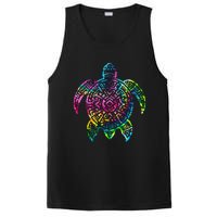 Ocean Odyssey Tie Dye Tribal Tides Sea Turtle PosiCharge Competitor Tank