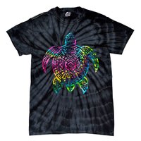 Ocean Odyssey Tie Dye Tribal Tides Sea Turtle Tie-Dye T-Shirt