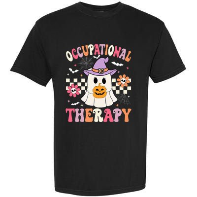 Ot Occupational Therapy Halloween Garment-Dyed Heavyweight T-Shirt