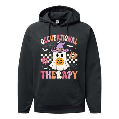 Ot Occupational Therapy Halloween Performance Fleece Hoodie